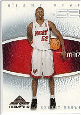 NBA 2001/02 Fleer Marquee - No 124 - Brown / Wallace