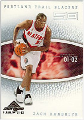 NBA 2001/02 Fleer Marquee - No 118 - Randolph / Boumtje