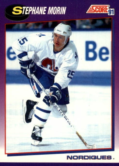 NHL 1991-92 Score American - No 361 - Stephane Morin