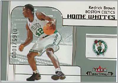 NBA 2001 / 02 Fleer Maximum - No 189 - Kedrick Brown