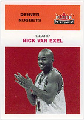 NBA 2001 / 02 Fleer Platinum - No 75 - Nick van Exel