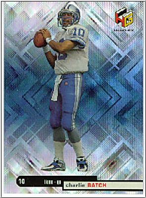 NFL 1999 Upper Deck HoloGrFX - No 18 - Charlie Batch