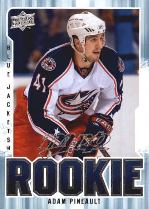 NHL 2008-09 Upper Deck MVP - No 361 - Adam Pineault