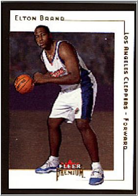 NBA 2001/02 Fleer Premium - No 29 - Elton Brand