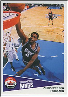 NBA 2001/02 Fleer Shoebox - No 19 - Chris Webber