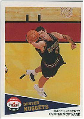 NBA 2001/02 Fleer Shoebox - No. 39 - Raef LaFrentz