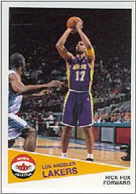 NBA 2001/02 Fleer Shoebox - No 50 - Rick Fox