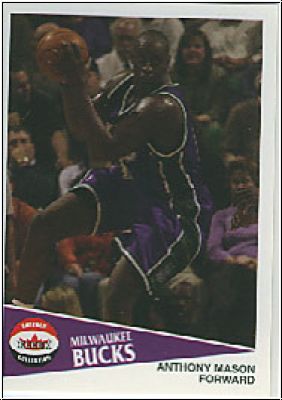 NBA 2001/02 Fleer Shoebox - No 92 - Anthony Mason