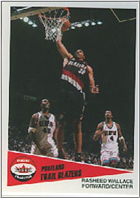 NBA 2001/02 Fleer Shoebox - No 78 - Rasheed Wallace