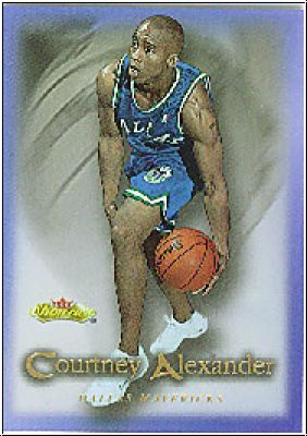 NBA 2000-01 Fleer Showcase - No 103 - Courtney Alexander