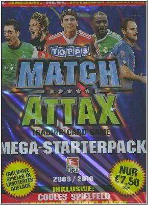 Soccer 2009-10 Topps Match Attax Megastarter Pack