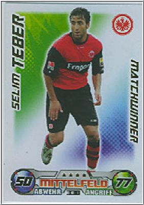 Fussball 2009 / 10 Topps Match Attax - No 338 - Selim Teber