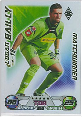 Soccer 2009/10 Topps Match Attax - No 362 - Logan Bailly