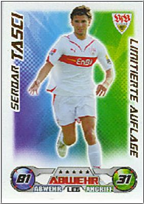 Soccer 2009/10 Topps Match Attax - No LE6 - Serdar Tasci