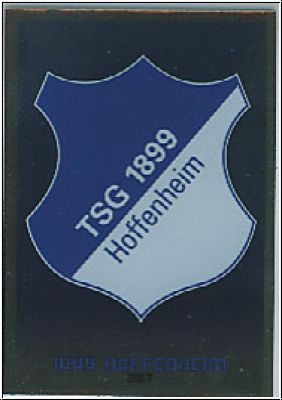 Fussball 2009 / 10 Topps Match Attax - No 387 - Logo Hoffenheim