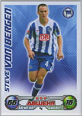 Soccer 2009/10 Topps Match Attax - No 4 - Steve von Bergen