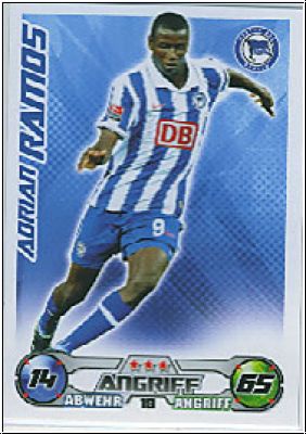 Soccer 2009/10 Topps Match Attax - No 18 - Adrian Ramos