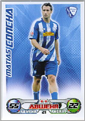 Fussball 2009 / 10 Topps Match Attax - No 21 - Matias Concha