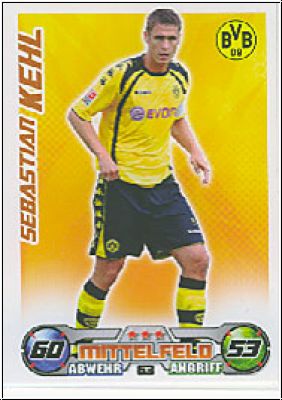 Soccer 2009/10 Topps Match Attax - No 63 - Sebastian Kehl