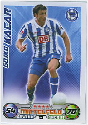 Fussball 2009 / 10 Topps Match Attax - No 13 - Gojko Kacar