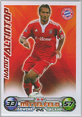 Fussball 2009 / 10 Topps Match Attax - No 245 - Hamit Altintop