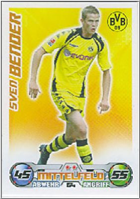 Soccer 2009/10 Topps Match Attax - No 64 - Sven Bender