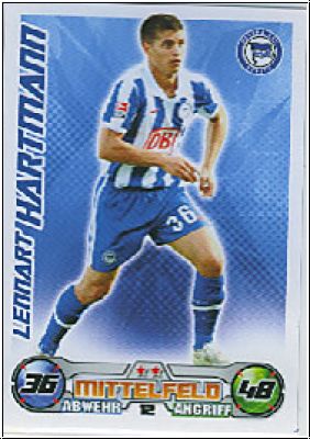 Soccer 2009/10 Topps Match Attax - No 12 - Lennart Hartmann