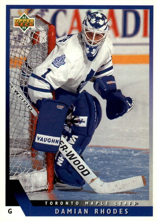 NHL 1993 / 94 Upper Deck - No 364 - Damian Rhodes