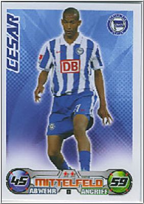 Fussball 2009 / 10 Topps Match Attax - No 8 - Cesar