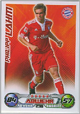 Soccer 2009/10 Topps Match Attax - No 239 - Philipp Lahm