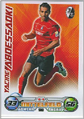 Fussball 2009 / 10 Topps Match Attax - No 98 - Aboessaoki