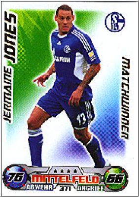 Fussball 2009 / 10 Topps Match Attax - No 371 - Jermaine Jones