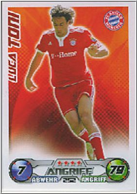 Fussball 2009 / 10 Topps Match Attax - No 252 - Luca Toni