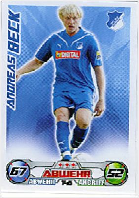 Fussball 2009 / 10 Topps Match Attax - No 146 - Andreas Beck