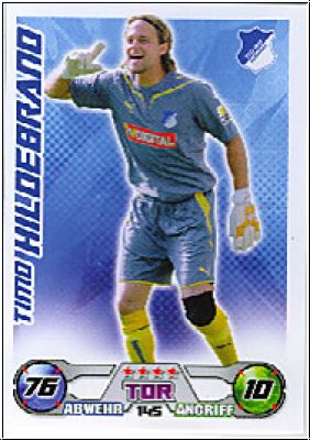 Soccer 2009/10 Topps Match Attax - No 145 - Timo Hildebrand