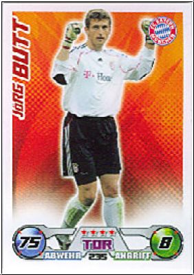 Fussball 2009 / 10 Topps Match Attax - No 235 - Jörg Butt