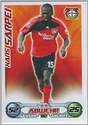 Soccer 2009/10 Topps Match Attax - No 182 - Hans Sarpei