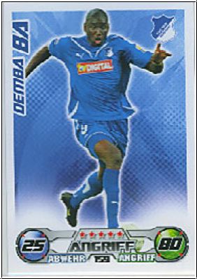 Soccer 2009/10 Topps Match Attax - No 159 - Demba Ba 