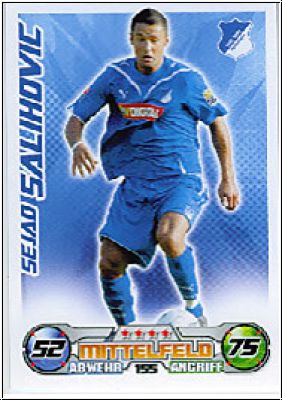 Fussball 2009 / 10 Topps Match Attax - No 155 - Sejad Salihovic