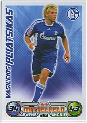 Soccer 2009/10 Topps Match Attax - No 283 - V. Pliatsikas