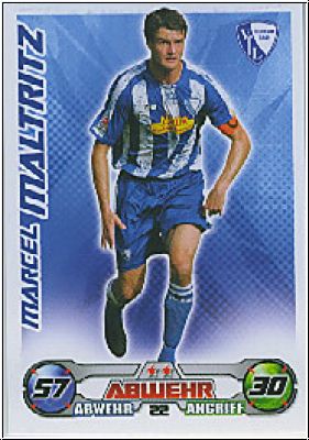 Fussball 2009 / 10 Topps Match Attax - No 22 - Marcel Maltritz