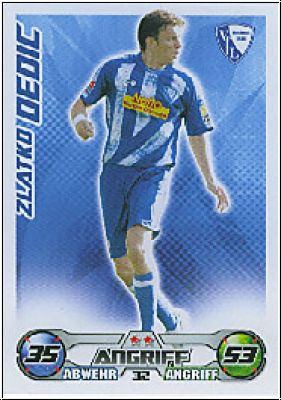 Fussball 2009 / 10 Topps Match Attax - No 32 - Zlatko Dedic