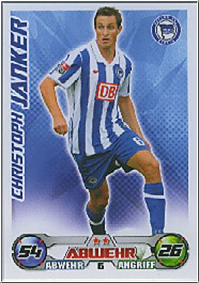 Soccer 2009/10 Topps Match Attax - No 6 - Christoph Janker