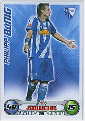 Fussball 2009 / 10 Topps Match Attax - No 26 - Philipp Bönig