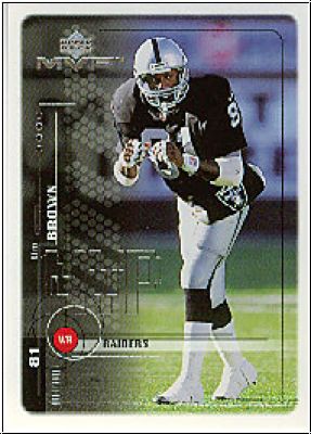 NFL 1999 Upper Deck MVP - No 135 - Tim Brown