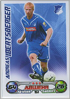 Fussball 2009 / 10 Topps Match Attax - No 151 - A. Ibertsberger