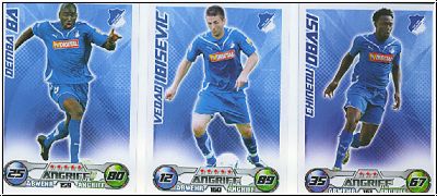 Soccer 2009-10 Topps Match Attax - TSG Hoffenheim complete set