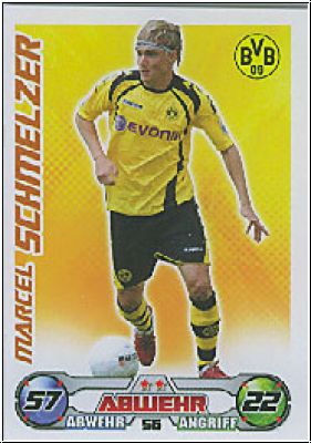 Soccer 2009/10 Topps Match Attax - No 56 - Marcel Schmelzer