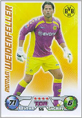 Soccer 2009/10 Topps Match Attax - No 55 - R. Weidenfeller