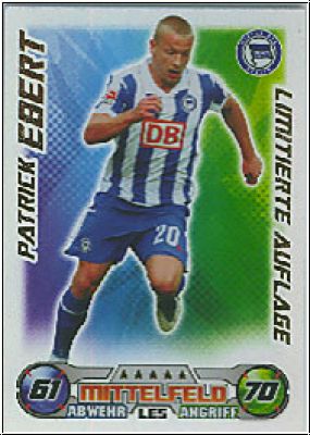 Fussball 2009-10 Topps Match Attax - Hertha BSC Berlin komplettes Set mit Sonderkarten